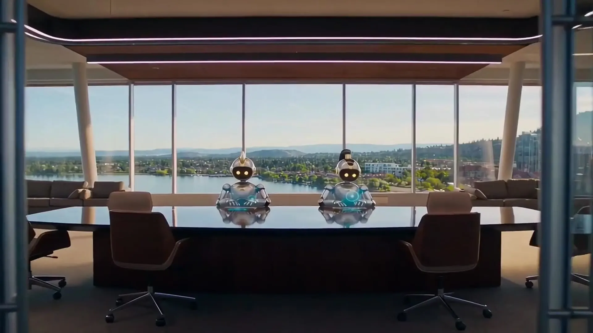 The ARQS boardroom in Kelowna